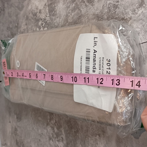 Womens Size Small Purse Organizer Insert, Felt Bag Organizer for Handbag Beige - Picture 8 of 9